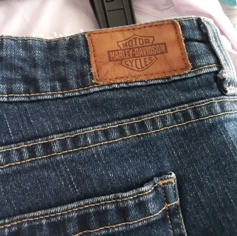 Harley-Davidson Straight Leg Jeans 30 - Picture 4 of 6